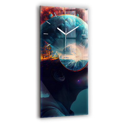 Téglalap alakú üvegóra Futurisztikus világ