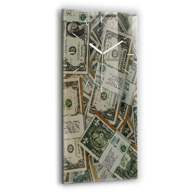 Négyszögletes üvegóra 1 amerikai dollár