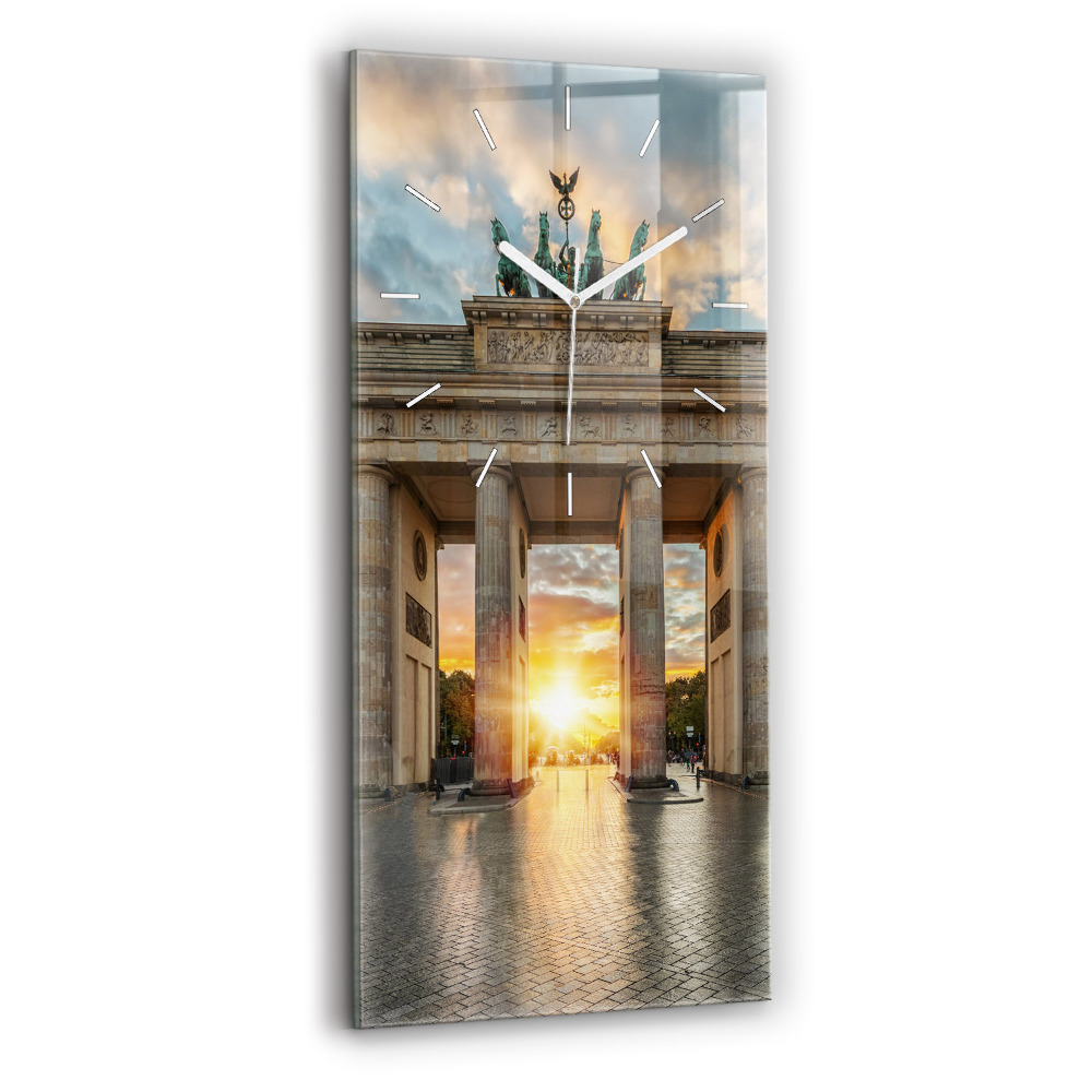 Téglalap alakú üvegóra Brandenburgi kapu Berlinben