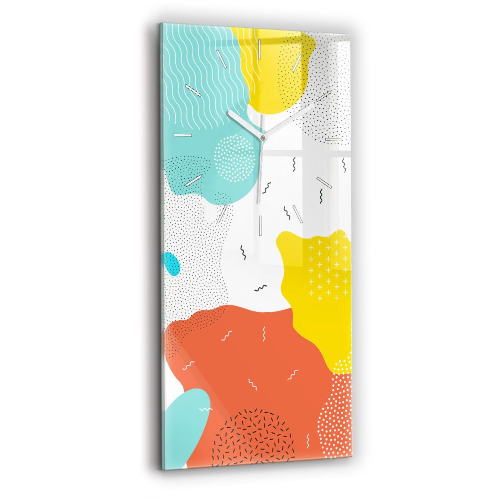 Téglalap alakú üvegóra POP absztrakt