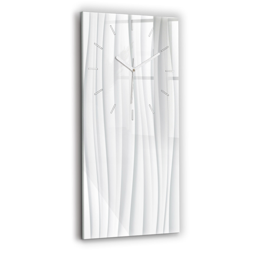 Téglalap alakú üvegóra Hullámok textúrája