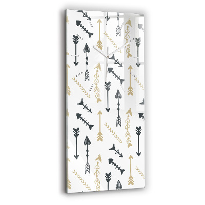 Téglalap alakú üvegóra Geometrikus csípőminta