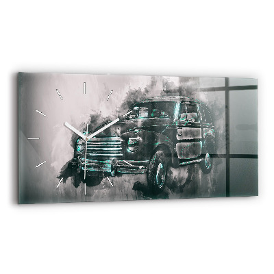 Üvegóra vízszintesen Oldschool autó