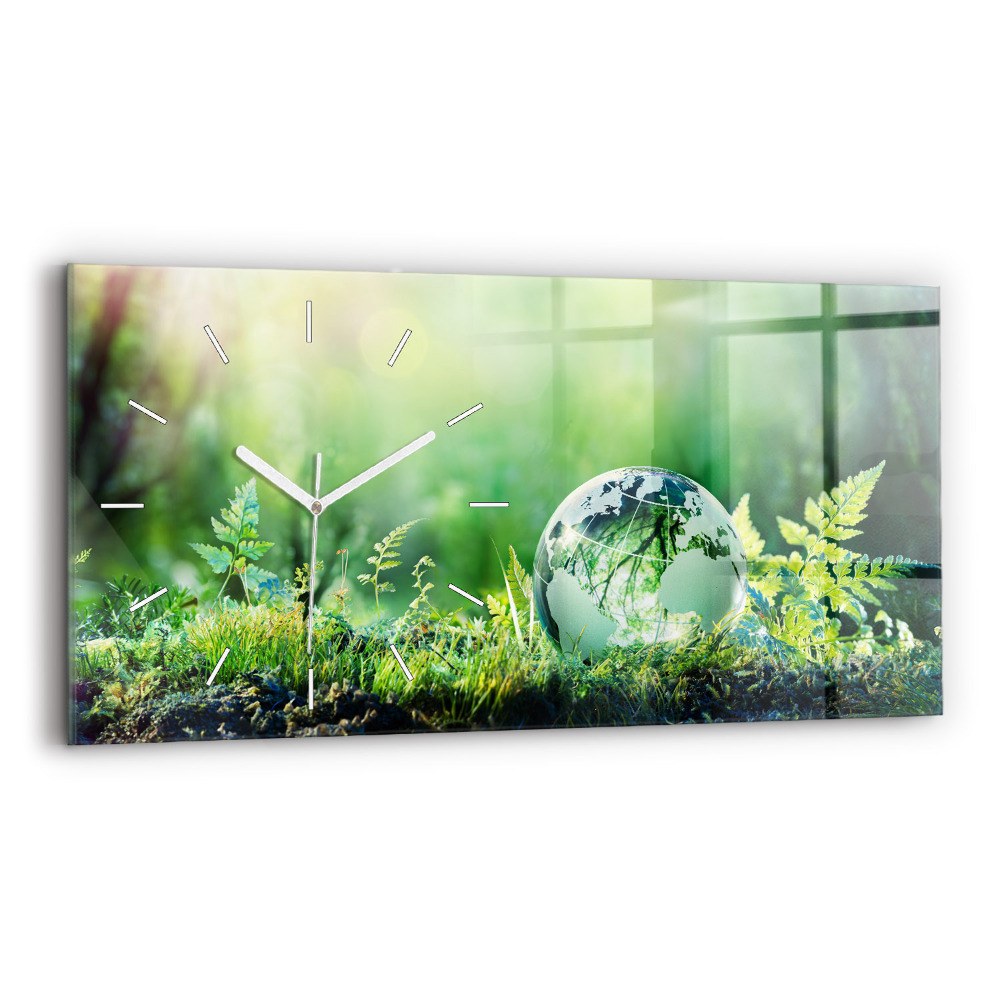 Vízszintes üvegóra Globe