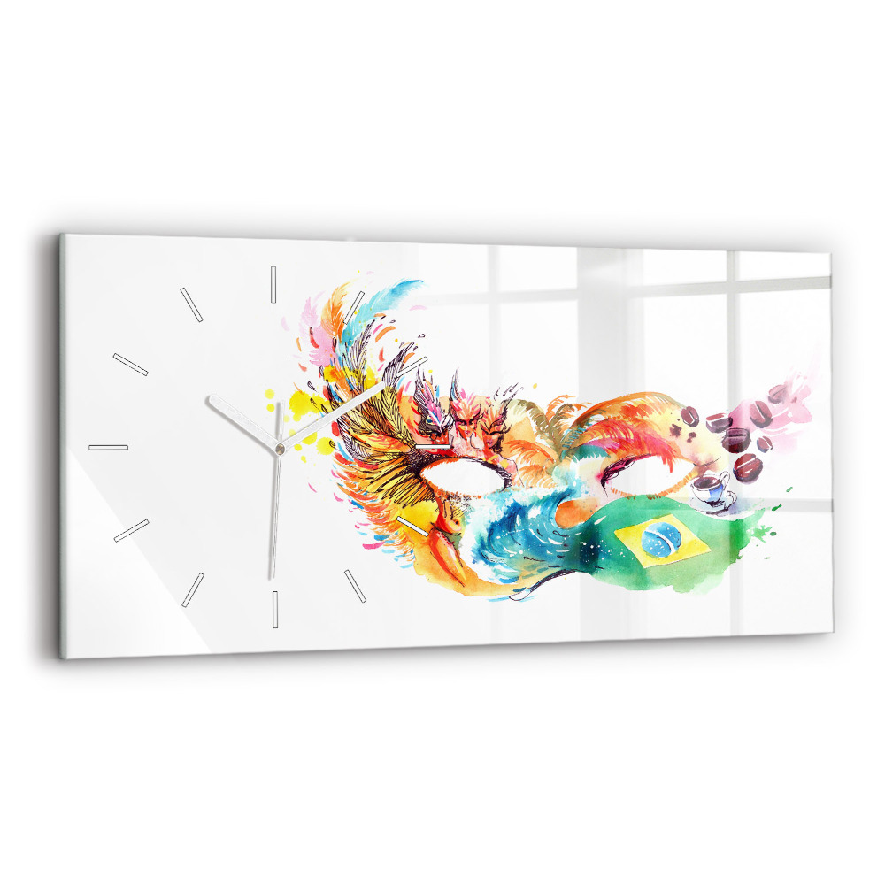 Vízszintes üvegóra Kultúra - Brazília zászlaja