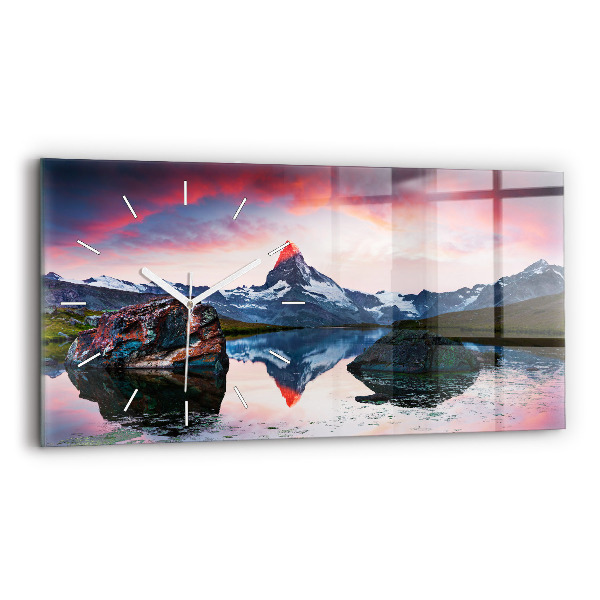Üvegóra vízszintesen Stellisee Matterhorn