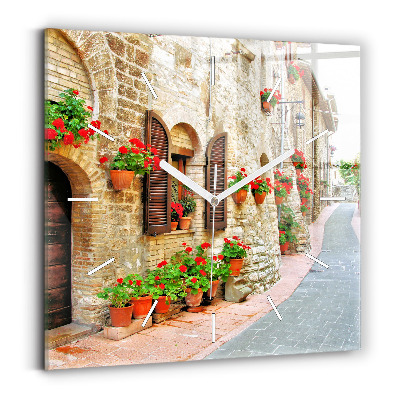 Szögletes fali üvegóra Festői utca