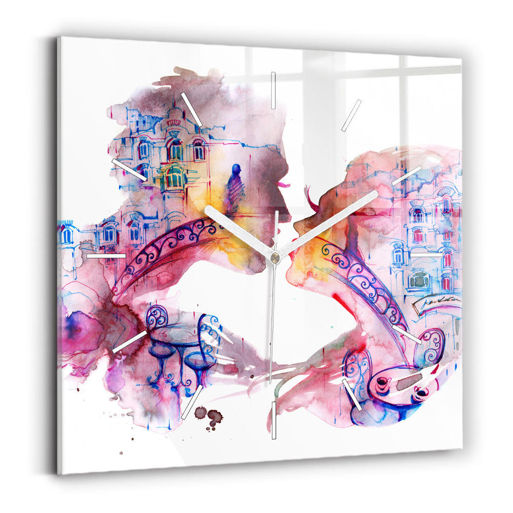 Szögletes üvegóra Két test egy lélek