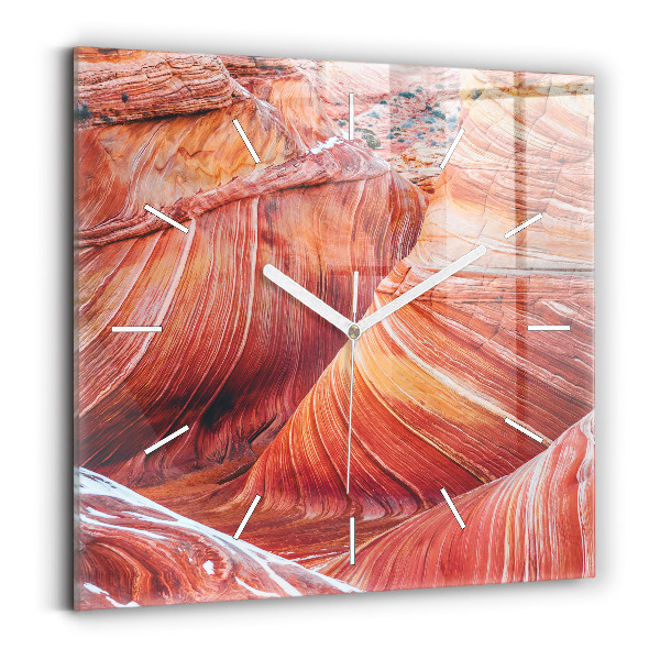 Szögletes üvegóra Festői Grand Canyon