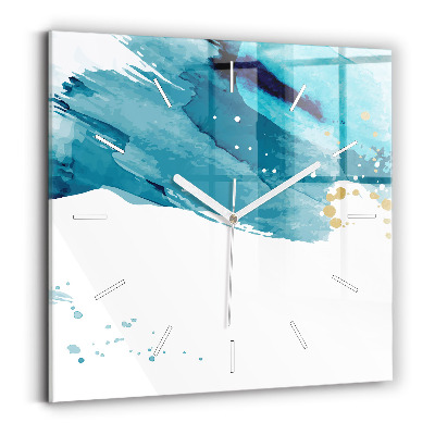 Szögletes üvegóra Ecsetvonások