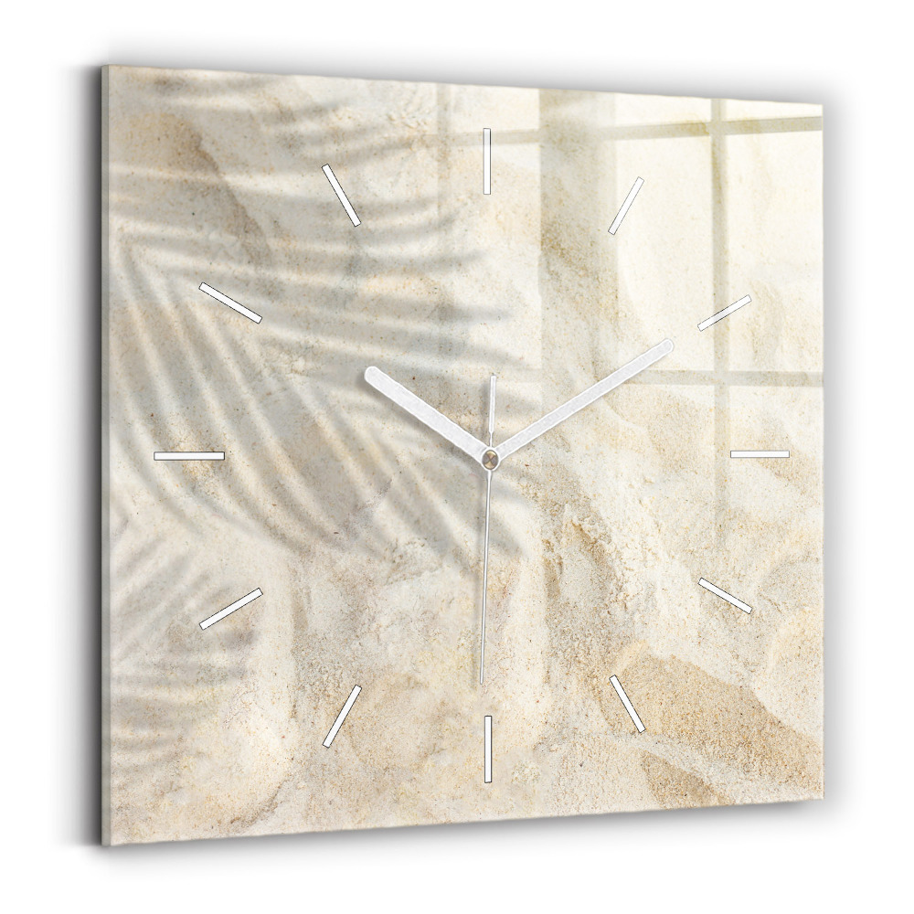 Szögletes üvegóra Pálma árnyékos homok