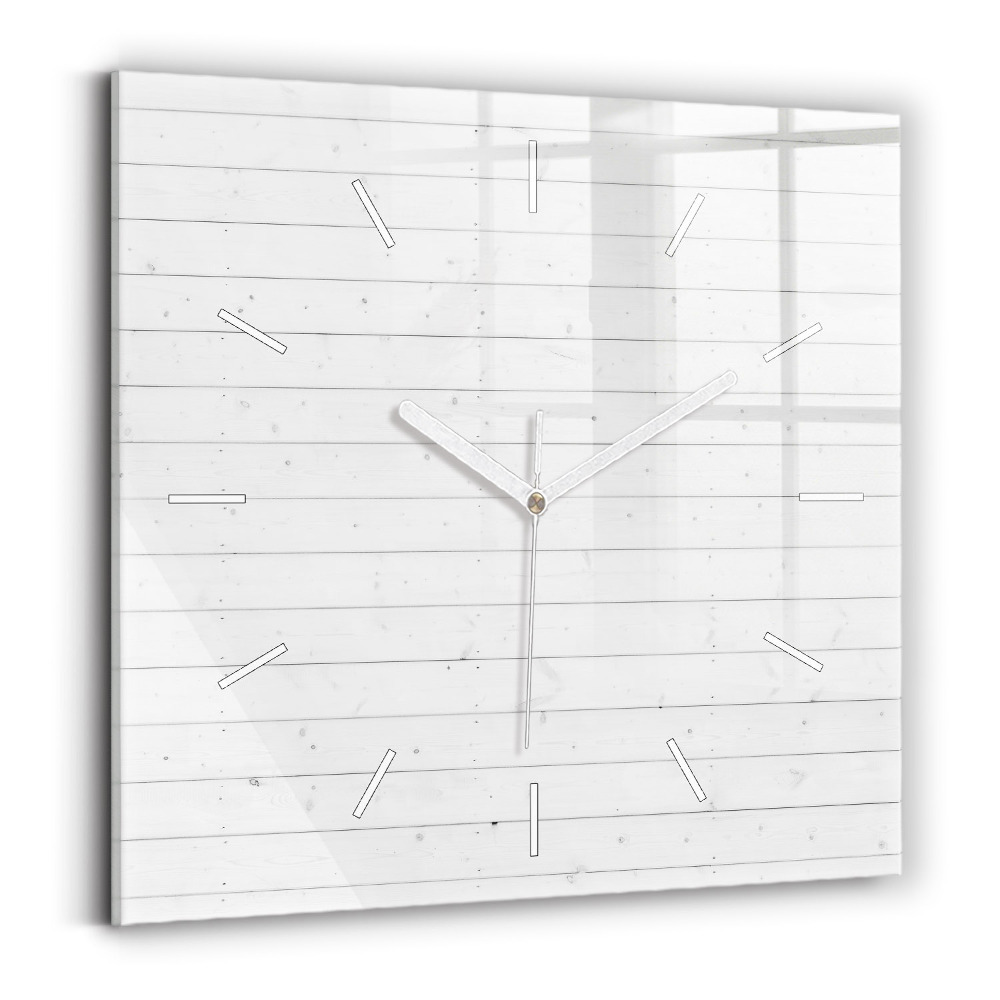 Szögletes üvegóra Fa panelek mintája