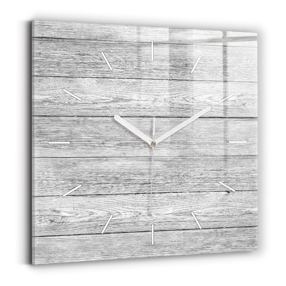 Szögletes üvegóra Fa panelek