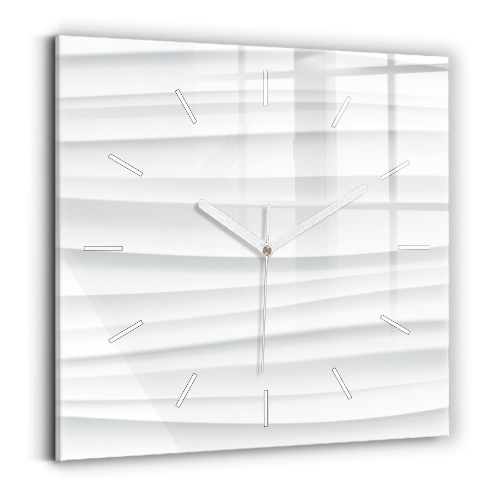 Szögletes üvegóra Hullámok textúrája