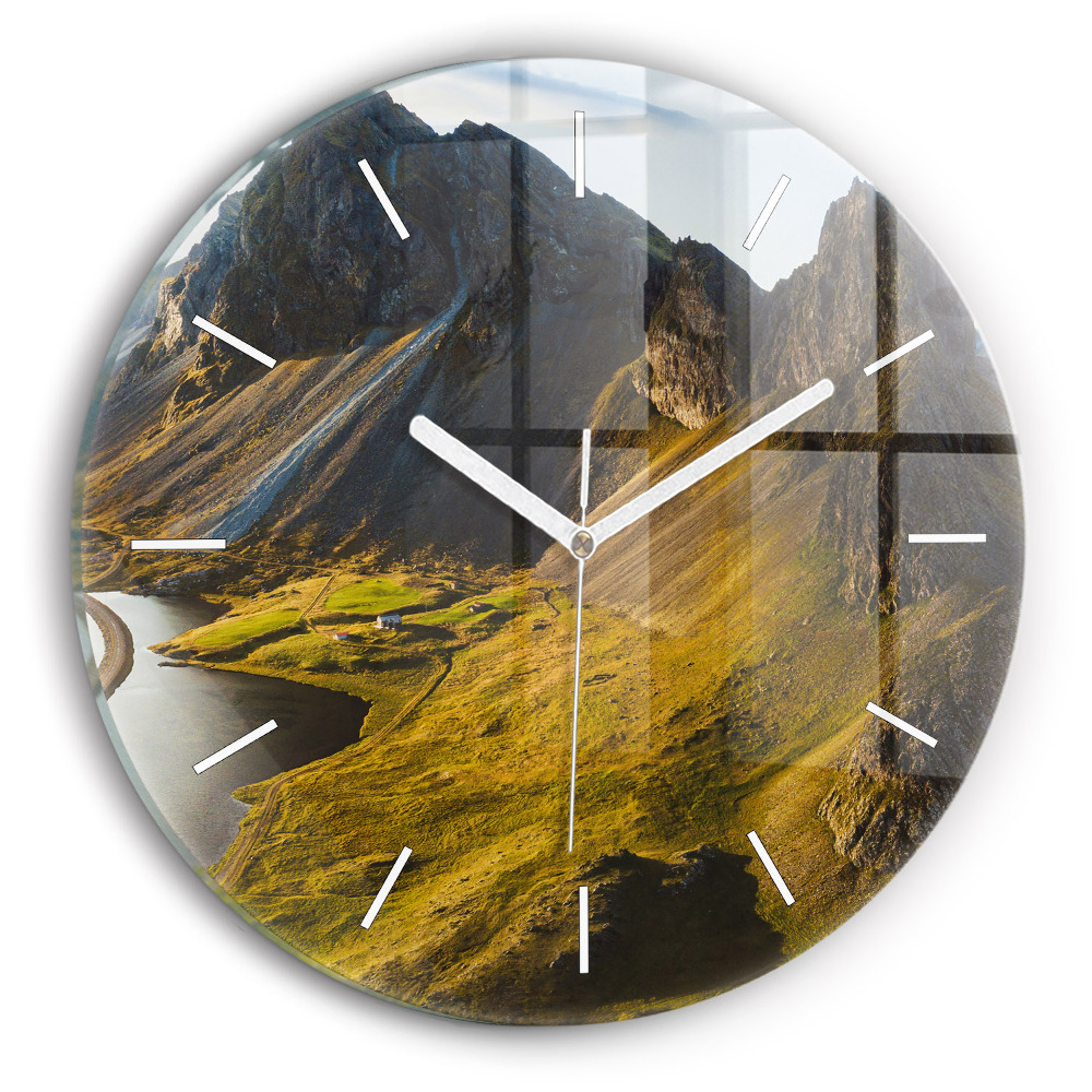 Kerek üvegóra Út Izlandon