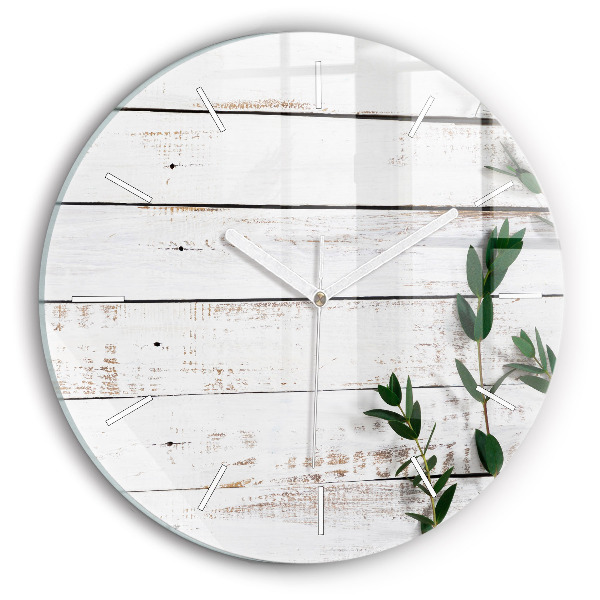 Kerek fali üvegóra Könnyű fadeszkák