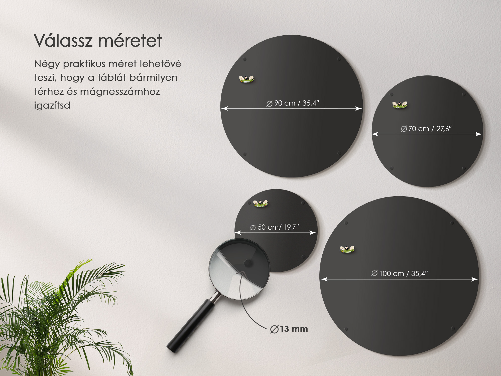 A mágneses tábla specifikációja és jellemzői